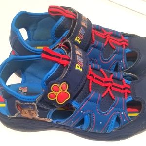 Paw Patrol light up sandals size 11C